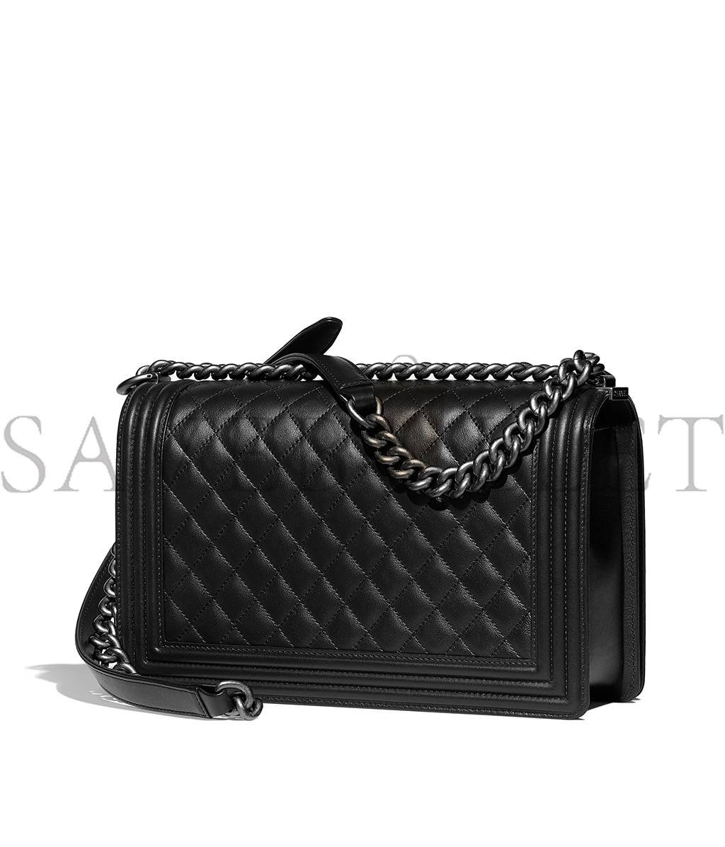 Ch*el large boy Ch*el handbag a92193 y09953 94305 (28*17.5*7.5cm)